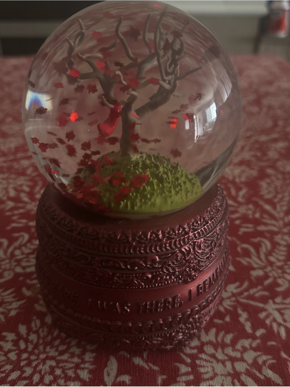 Taylor Swift Red Snowglobe